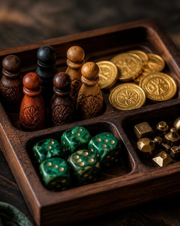 Pawns, Dice & Tokens · Component Set